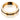 4½ & Black Stars Ring goud