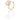 Halo - Morganite Ring goud