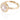 Halo - Morganite Ring goud