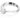 4 Love 0.20 ct diamant Ring Witgoud