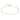 Harper chain anklet Gold light blue