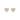 Lovely small crystal Earrings Gold