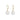 Jackie hook Earrings 12mm Gold
