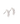 NT Pendant Mixed Curved 10 mm, Crystal/white