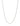 Roof plain Kettingen Zilver 39-44 cm