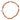 Bear elastic brace Armbanden orange Zilver