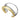 CURVE MEDIUM BANGLE Armbanden goud Zilver