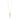 MOONLIGHT GRAPES LONG Hanger goud Diamant 0.05 ct
