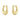 OFFSPRING Oorbel goud