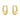 OFFSPRING Oorbel goud