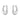 OFFSPRING SMALL Oorbel Zilver