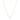 GJ SIGNATURE SOLITAIRE Pendant/Kettingen DIAMOND 0.05 CT