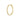 GJS L EARHOOPS Gold 0.15