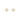 DAISY Earrings Gold-plated Silver WHITE ENAMEL 11 MM