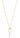 MERCY Swirl Pendant Gold 0,04ct