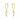 Mercy Earrings Gold 0,37ct