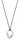 Mercy Pendant, big Silver/Black