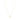 Offspring Necklace, mini Goud