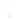 Offspring Necklace, medium Goud