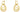 Offspring Earrings Gold 0,08ct