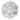 Gatsby big stone ring Zilver