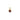 Letters stone 1 red garnet pend Goud