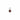 Letters stone 1 red garnet pend Zilver