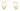 FORGET-ME-KNOT, Torun Hoop Earrings Gold