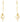 FORGET-ME-KNOT, Torun Earrings Gold