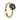 VICTORIA Goud/Gray ring
