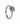 VICTORIA Plain Staal ring