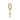 CROSS Oorbellen Goud