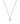 CROSS Crystal Necklace Steel