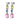 CARMEN Zilver PASTEL MULTI