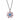 DELISE Zilver L.BLUE/ROSE