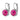 LOUISE Silver PINK