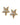 GEMINI SG GREY Earrings Gold