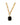 OCTA SG BLACK NECKLACE GOLD