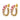 KOLOS SG ROSE Earrings Gold