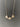 Uppland Kettingen 3 blommor Zilver 42+3 cm