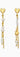 Silma Earrings Gold