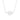 Autumn Leaf single necklace Silver
