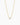 Emerald ketting goud