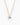 Pear ketting goud
