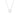 Les Amis small single Kettingen Zilver