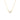 Loving heart medium single Kettingen Goud