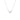 Loving heart medium single Kettingen Zilver