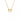 Love Vibe drop necklace gold