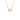 Love Vibe drop necklace gold