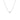 Mi Amor necklace silver